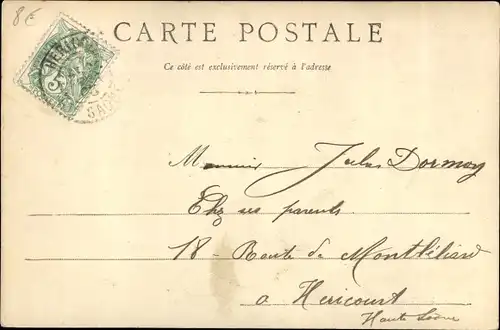 Ak Montbéliard Doubs, La Caisse d'Epargne