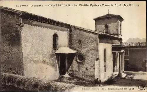 Ak Chabrillan Drôme, La Vieille Eglise