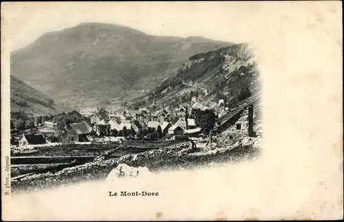 Ak Le Mont Dore Puy de Dôme, Panorama