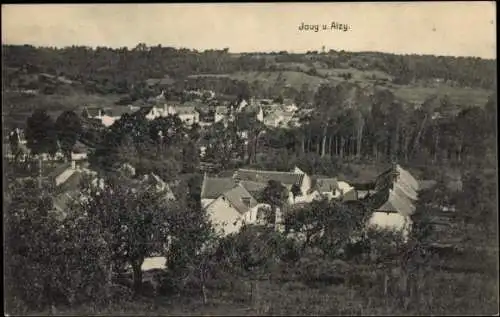 Ak Aizy Jouy Aisne, Panorama