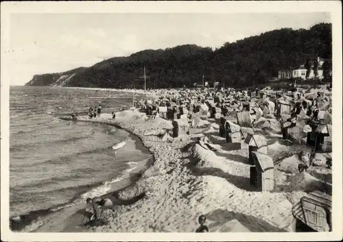Ak Ostseebad Göhren auf Rügen, Strandleben