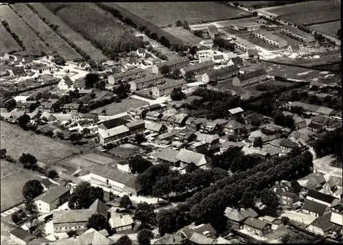 Ak Kropp in Schleswig, Luftbild