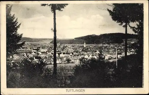 Ak Tuttlingen Baden Württemberg, Blick auf den Ort