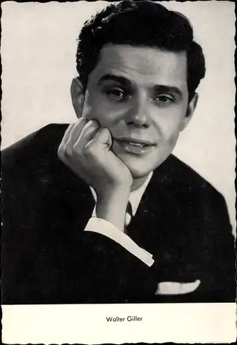 Ak Schauspieler Walter Giller, Portrait