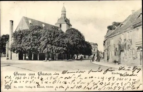 Ak Güsten Sachsen Anhalt, Kirche