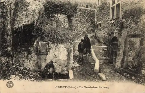 Ak Crest Drome, La Fontaine Sabory