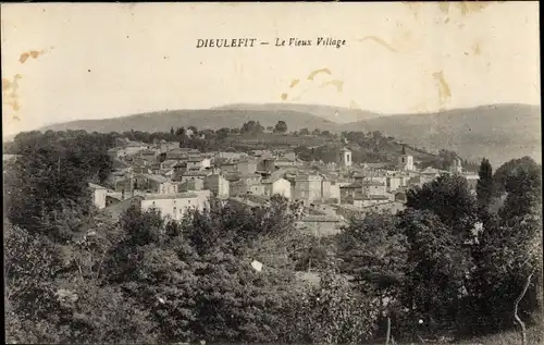 Ak Dieulefit Drome, Le Vieux Village