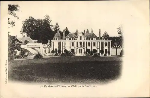 Ak Illiers Eure et Loir, Chateau de Mottereau