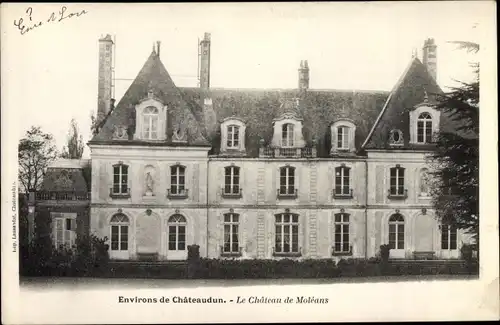 Ak Châteaudun Eure et Loir, Le Chateau de Moleans