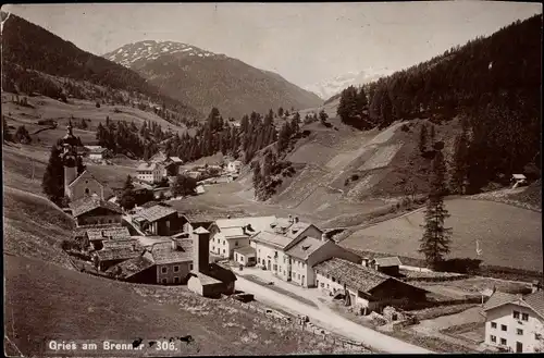 Ak Gries am Brenner in Tirol, Panorama