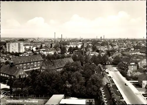 Ak Neumünster in Holstein, Panorama