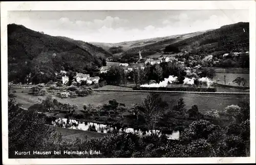 Ak Hausen Heimbach in der Eifel, Panorama