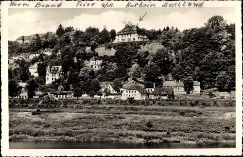 Ak Trier in Rheinland Pfalz, Bundesbahn Kurheim Moselland