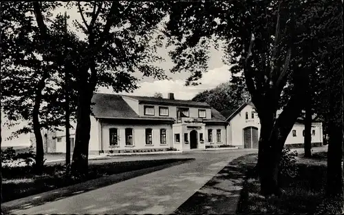 Ak Groß Rheide in Schleswig, Gasthaus