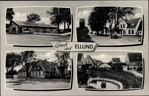 Ak Ellund Handewitt in Schleswig Holstein, Ortsansichten, Geschäft