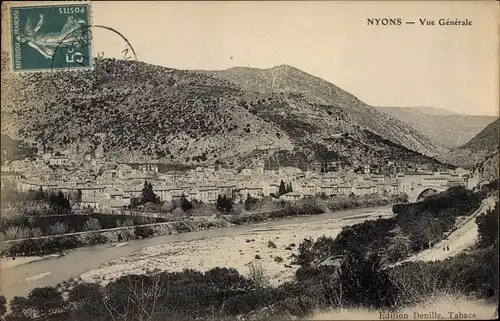 Ak Nyons Drome, Vue Generale