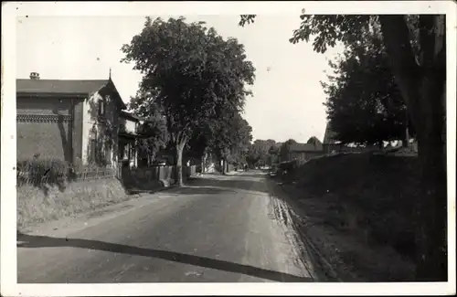 Foto Ak Gokels in Schleswig Holstein, Straßenpartie