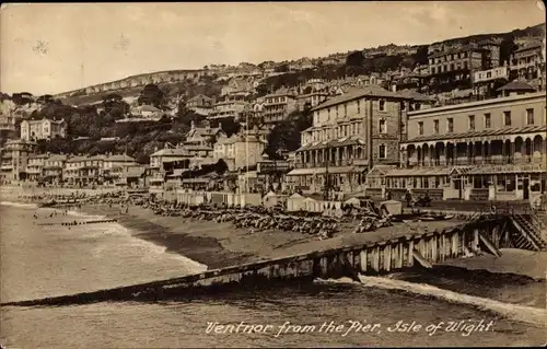 Ak Ventnor Isle of Wight South East England, Ventnor from the Pier