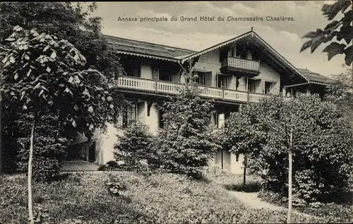 Ak Kanton Waadt Schweiz, Annexe principale du Grand Hotel du Chamossaire Chesleres