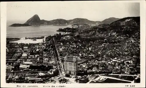 Ak Rio de Janeiro Brasilien, Vista da cidade