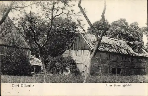Ak Dallgow Döberitz im Havelland, Altes Bauerngehöft