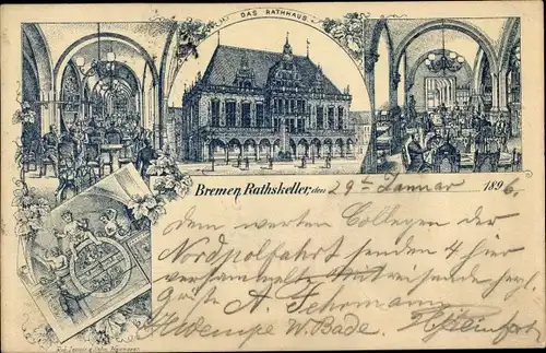 Litho Hansestadt Bremen, Ratskeller