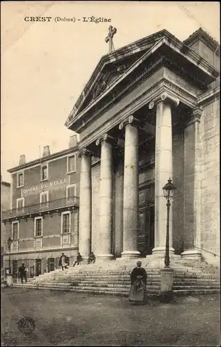 Ak Crest Drome, L'Eglise