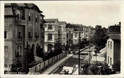 Ak Ostseebad Bansin Heringsdorf auf Usedom, Bergstraße, Christliches Erholungsheim, Villa Imperator