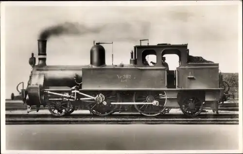 Ak Schwedische Lokomotive Nr 302