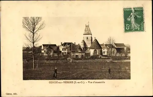 Ak Condé sur Vesgre Yvelines, Vue d'ensemble