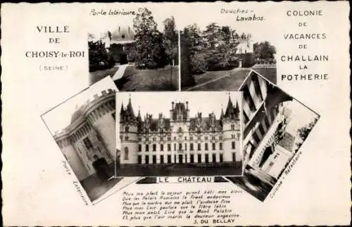 Ak Choisy Le Roi Val de Marne, Ville, Le Chateau