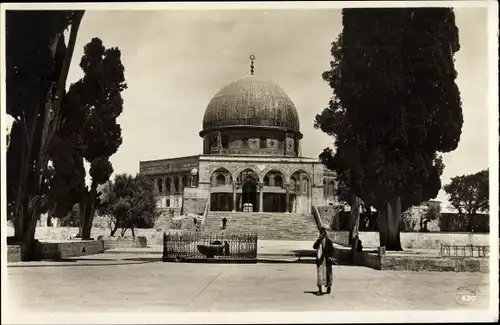 Ak Jerusalem Israel, Felsendom, Omar Moschee