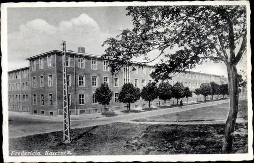 Ak Fredericia Jutland Dänemark, Kaserne