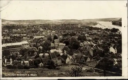 Ak Rhöndorf Bad Honnef am Rhein, Panorama