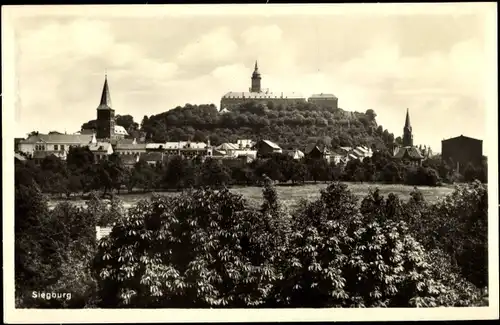 Ak Siegburg Rhein Sieg Kreis, Blick auf den Ort