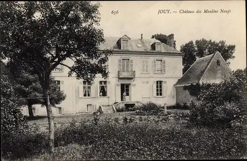 Ak Jouy Eure et Loir, Chateau des Moulins Neufs
