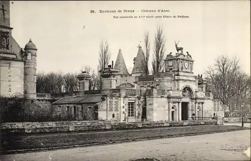 Ak Dreux Eure et Loir, Chateau d'Anet