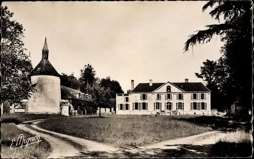 Ak Lanneray Eure et Loir, Chateau de Bourgain