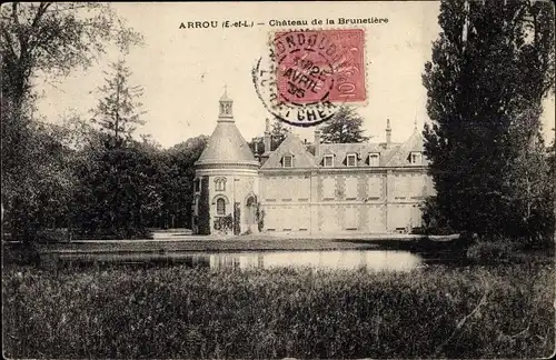 Ak Arrou Eure et Loir, Chateau de la Brunetiere