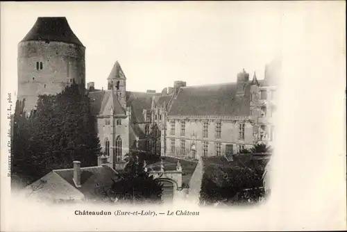 Ak Châteaudun Eure et Loir, Le Chateau
