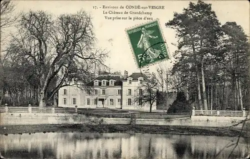 Ak Condé sur Vesgre Yvelines, Le Chateau du Granchamps