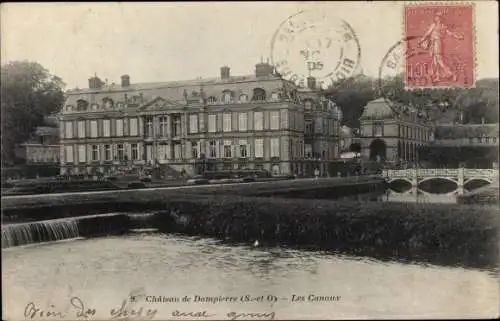 Ak Dampierre Yvelines, Le Chateau, Les Canaux
