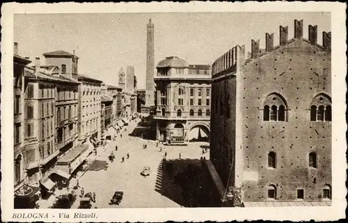 Ak Bologna Emilia Romagna, Via Rizzoli