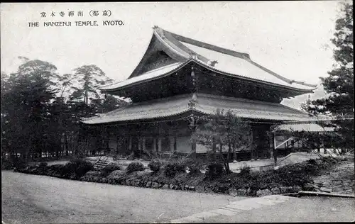 Ak Kyoto Präfektur Kyoto Japan, The Nanzenji Temple