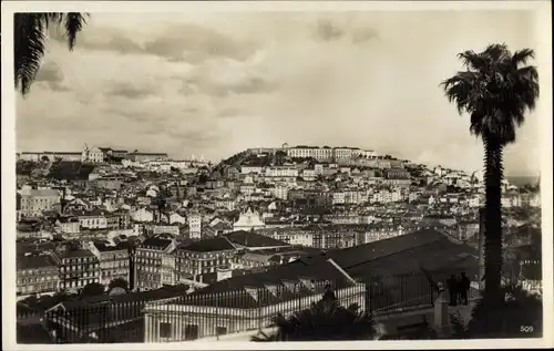 Ak Lisboa Lissabon Portugal, Blick auf den Ort