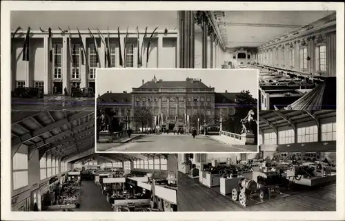 Ak Wien, Internationale Messe 1947, Messehalle, Innenansicht