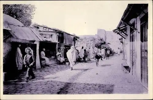 Ak Mateur Algerien, Une Rue Arabe