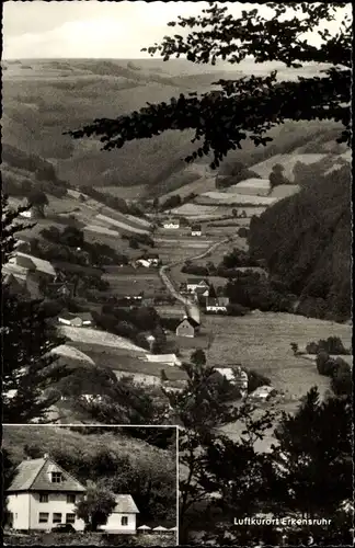 Ak Erkensruhr Simmerath in der Eifel, Gasthaus zum Sonnenschein, Umgebung