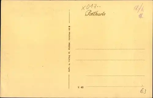 Ak Rehefeld Zaunhaus Altenberg im Erzgebirge, Königliches Jagdschloss, Wald