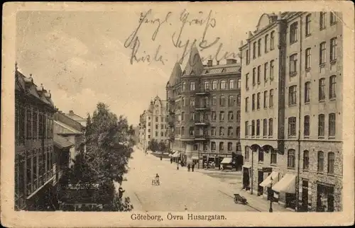 Ak Göteborg Schweden, Ovra Husargatan